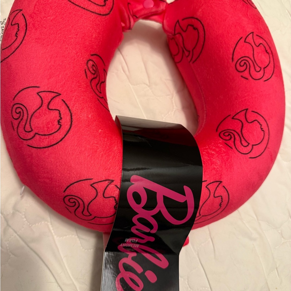 Barbie Vibrant Pink Neck Pillow